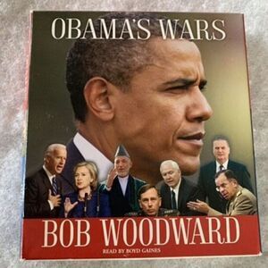 OBama’s Wars Bob Woodward 6 Disc Audiobook